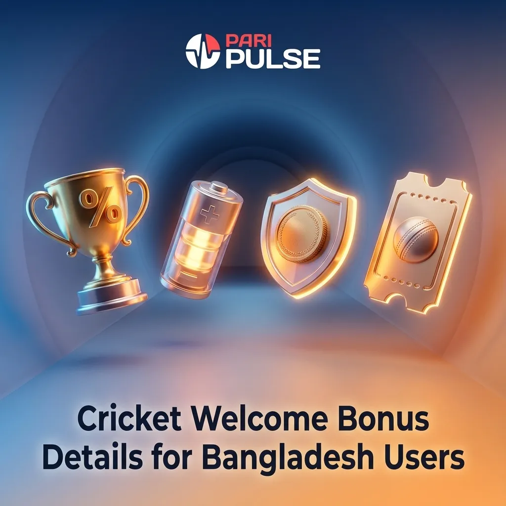 Banner for Bangladeshi users: “100% Cricket Welcome Bonus up to 15,000 BDT” with steps to register, deposit, and claim.