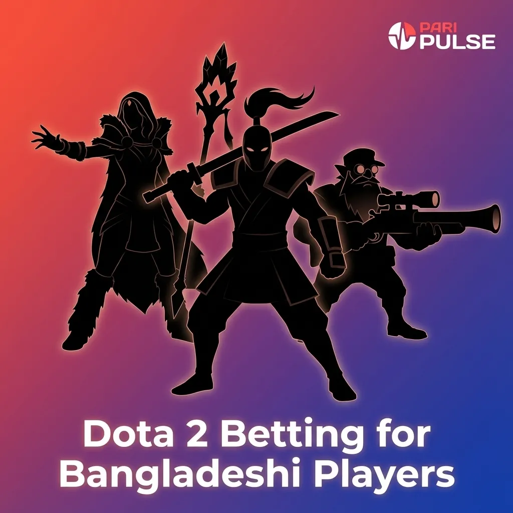 Bangladeshi Dota 2 player checking live esports betting markets and tournament odds on PariPulse