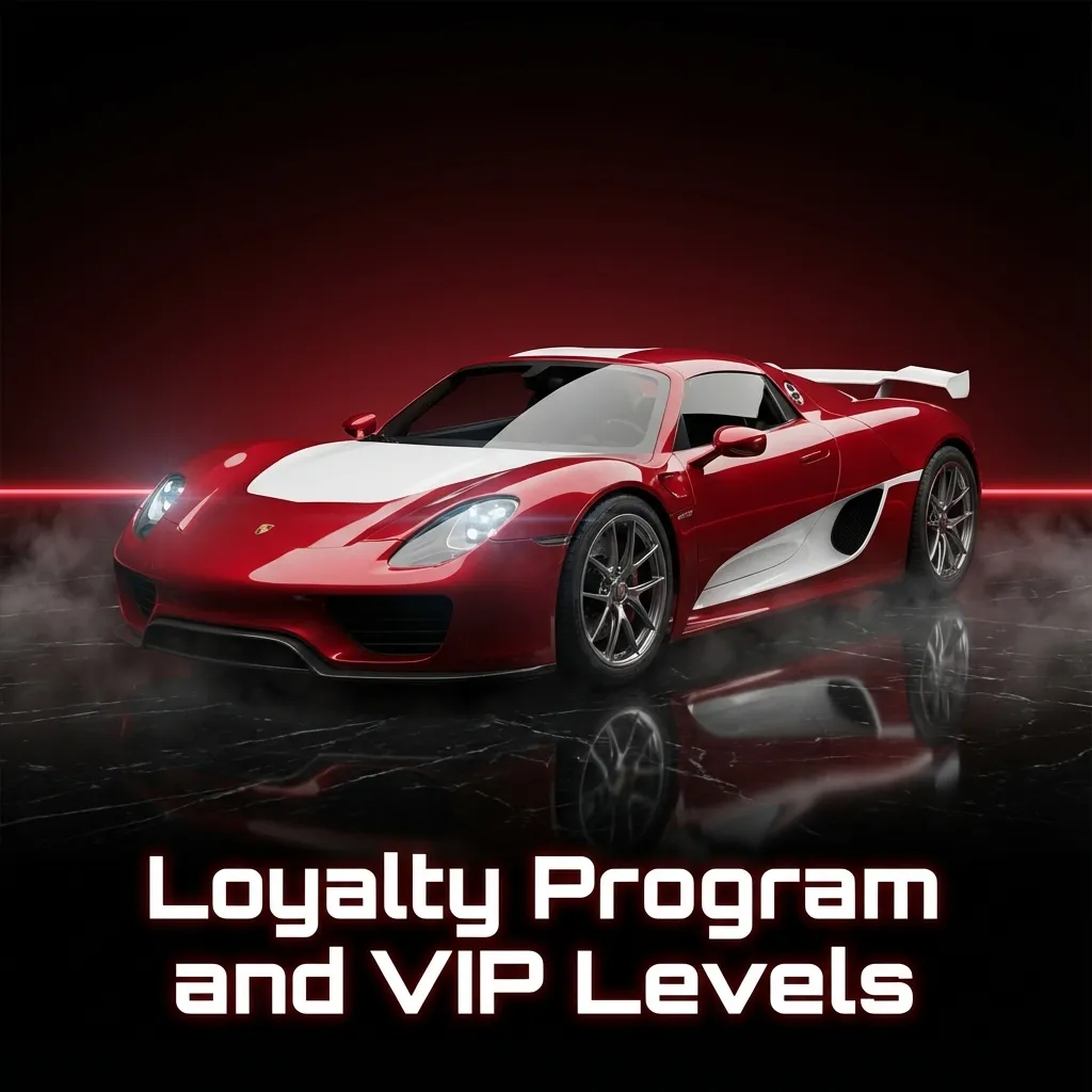 Casino loyalty program ladder showing tier levels, points progress bar, and VIP rewards like cashback and exclusive events