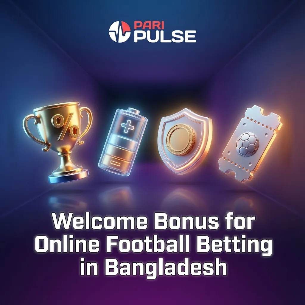 Bangladeshi user on PariPulse mobile app claiming 100% welcome football betting bonus up to 15,000 BDT