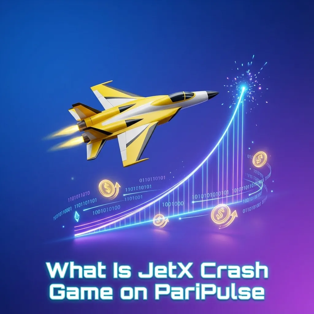 Colorful JetX game screen showing a rising jet, growing multiplier, and players trying to cash out before the crash