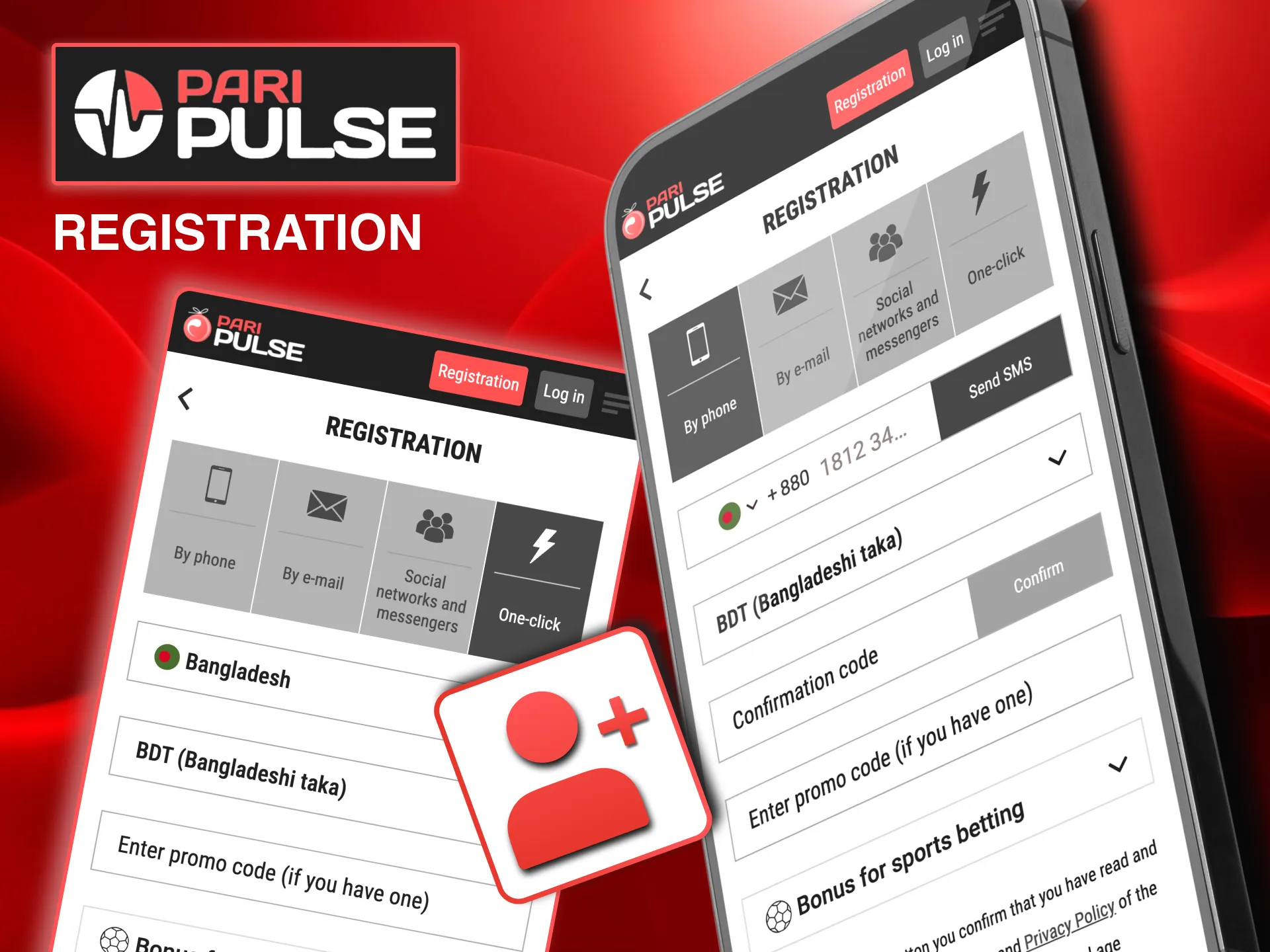 To register on the Paripulse app, download the APK and fill in the required details.