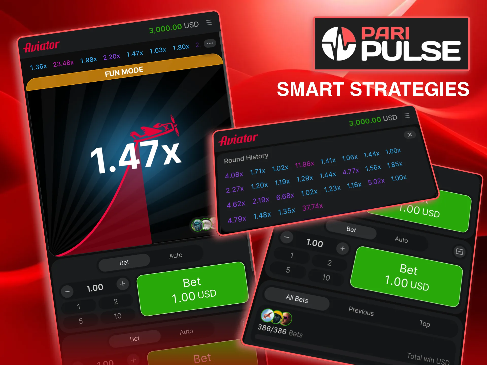 Paripulse Aviator strategies help manage bankroll effectively.