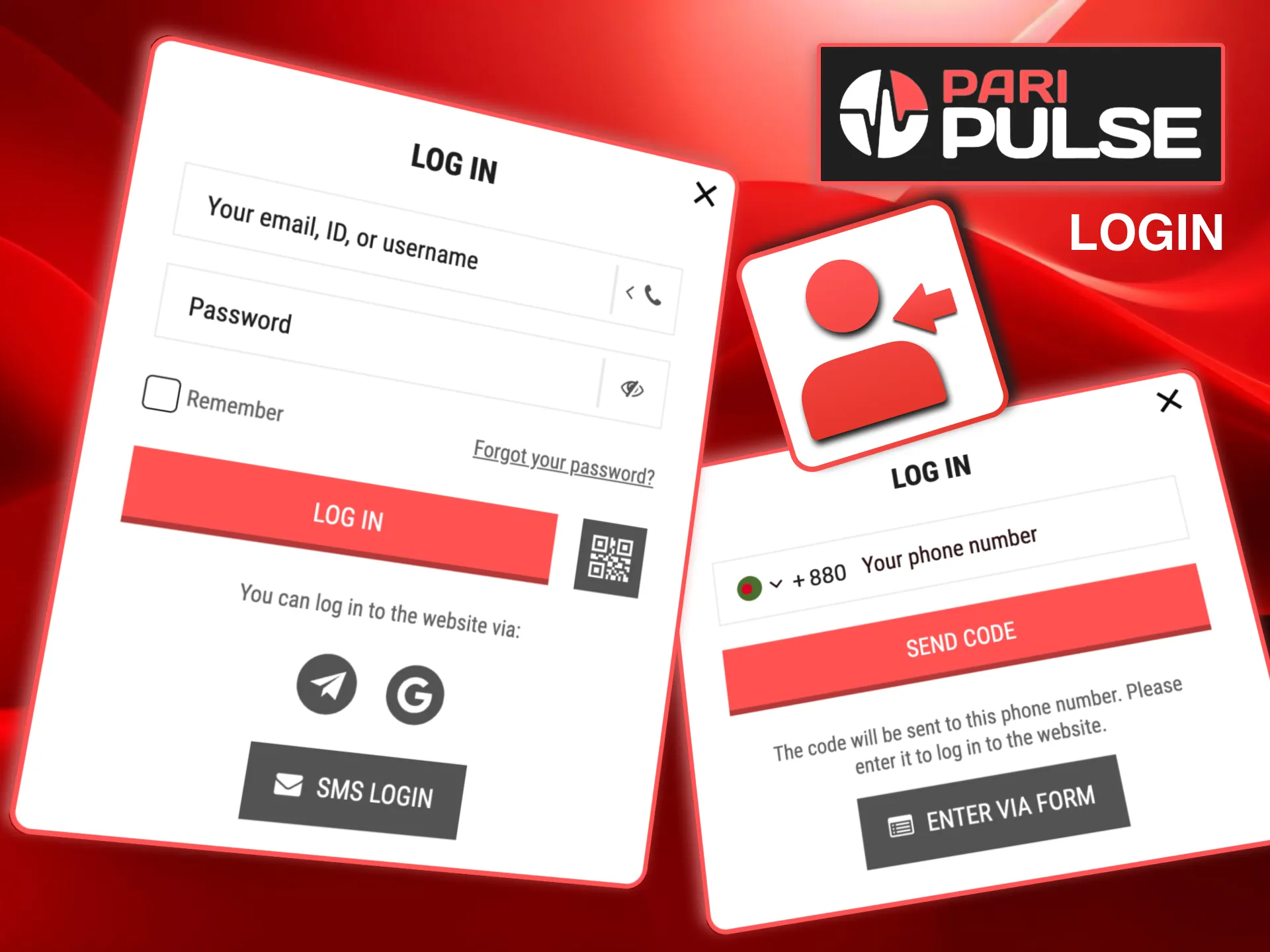 Log in to your Paripulse account in Bangladesh with your email or username.