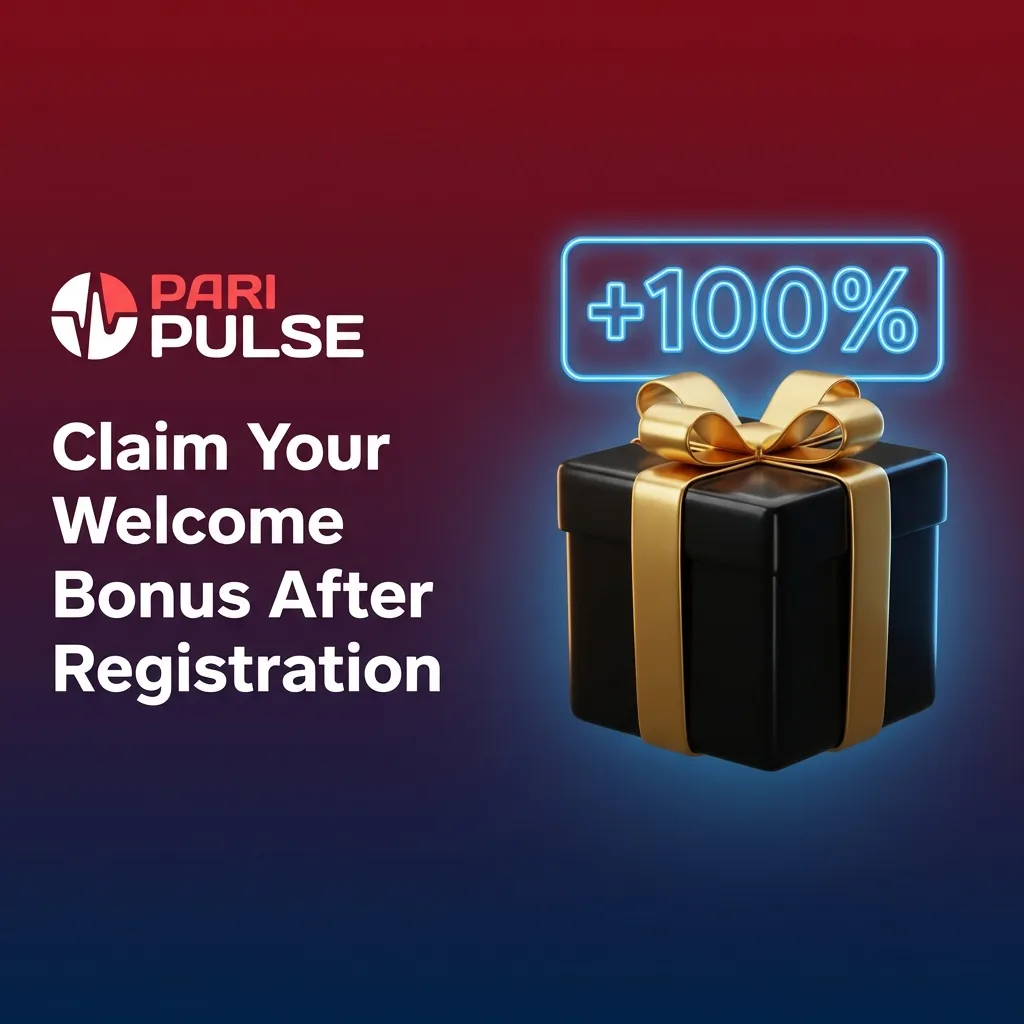 PariPulse welcome bonus table showing 100% deposit match up to 15,000 BDT for casino and sports betting with wagering terms