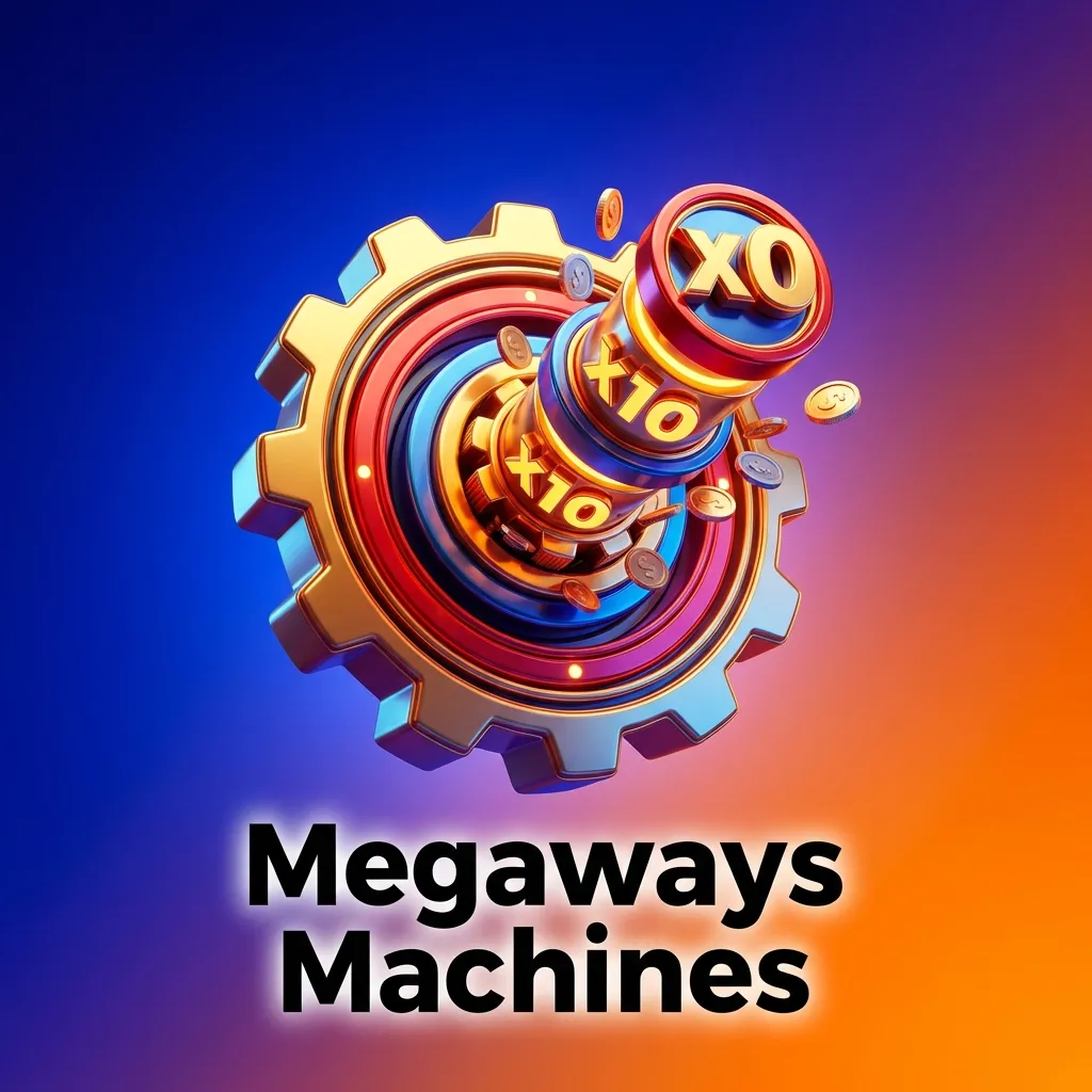 Megaways slot machine reels with cascading symbols and changing reel configurations showing multiple ways to win
