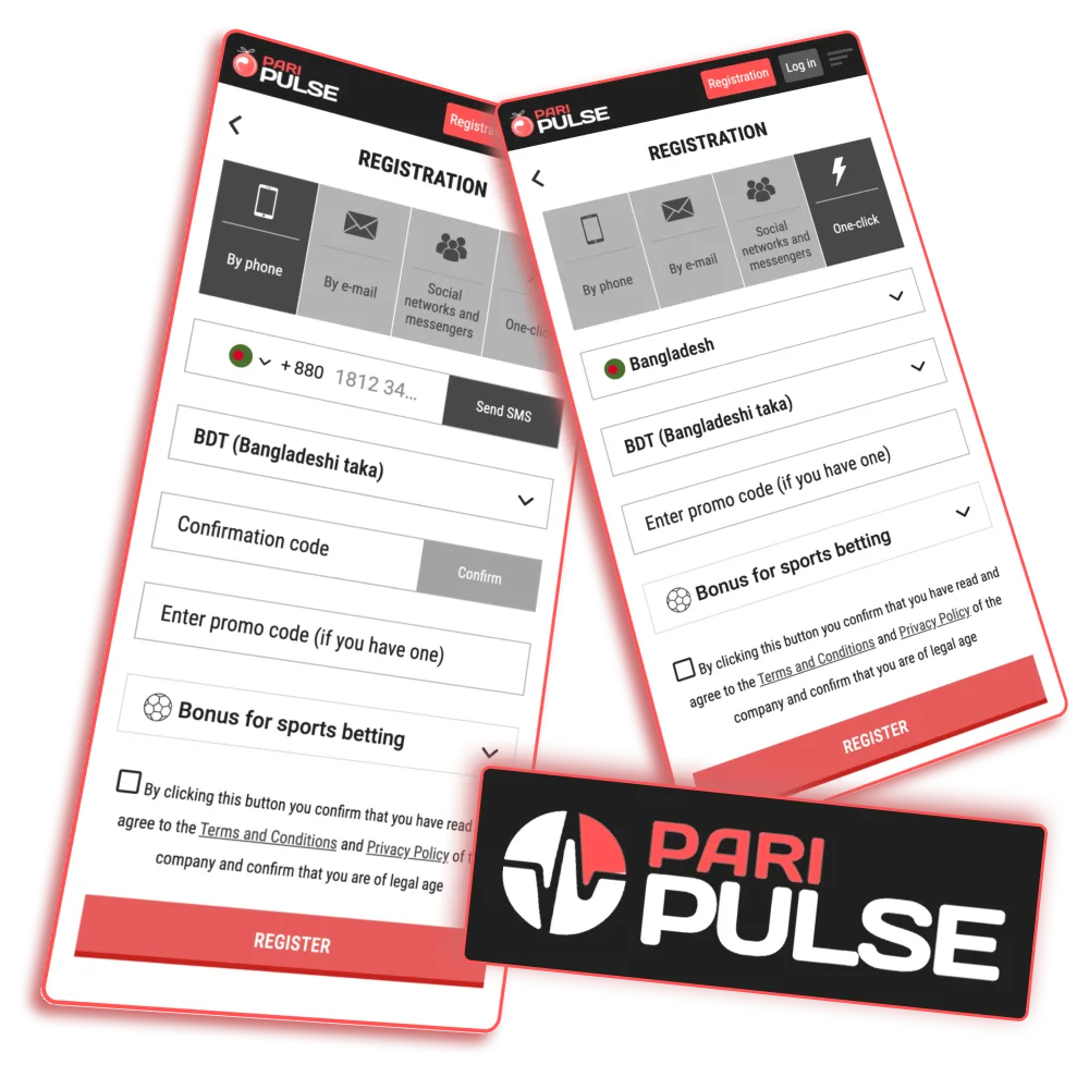 Create Paripulse account and claim welcome bonus instantly.