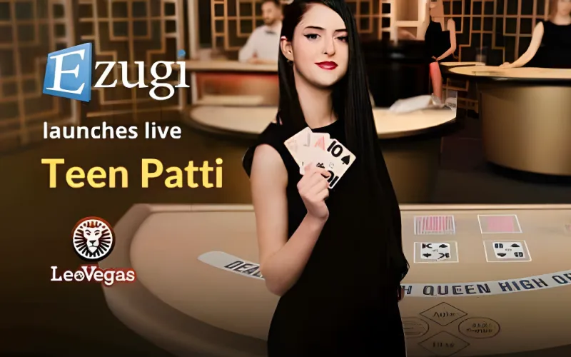 Paripulse Teen Patti Live table with dealers managing three-card hands.