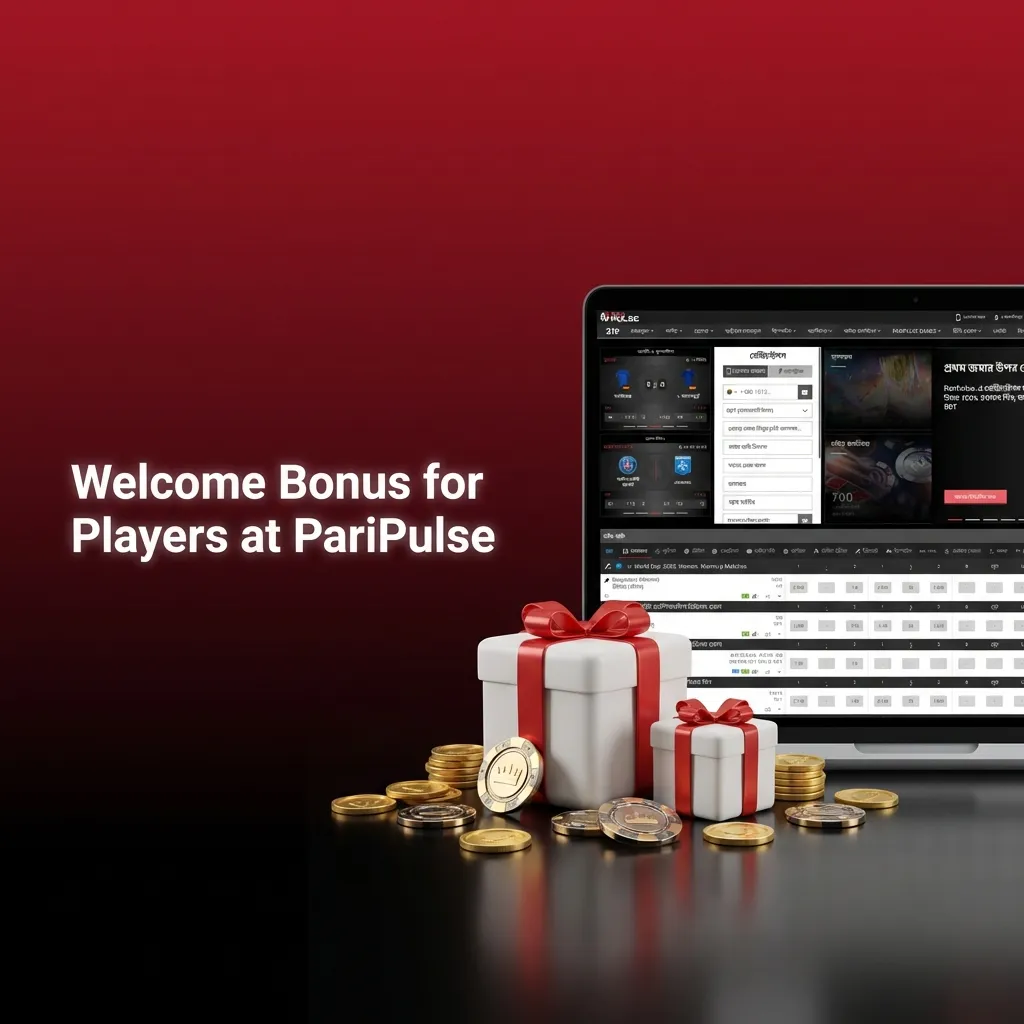 PariPulse welcome bonus offering 100% match up to 15,000 BDT for new players with ongoing rewards and loyalty program